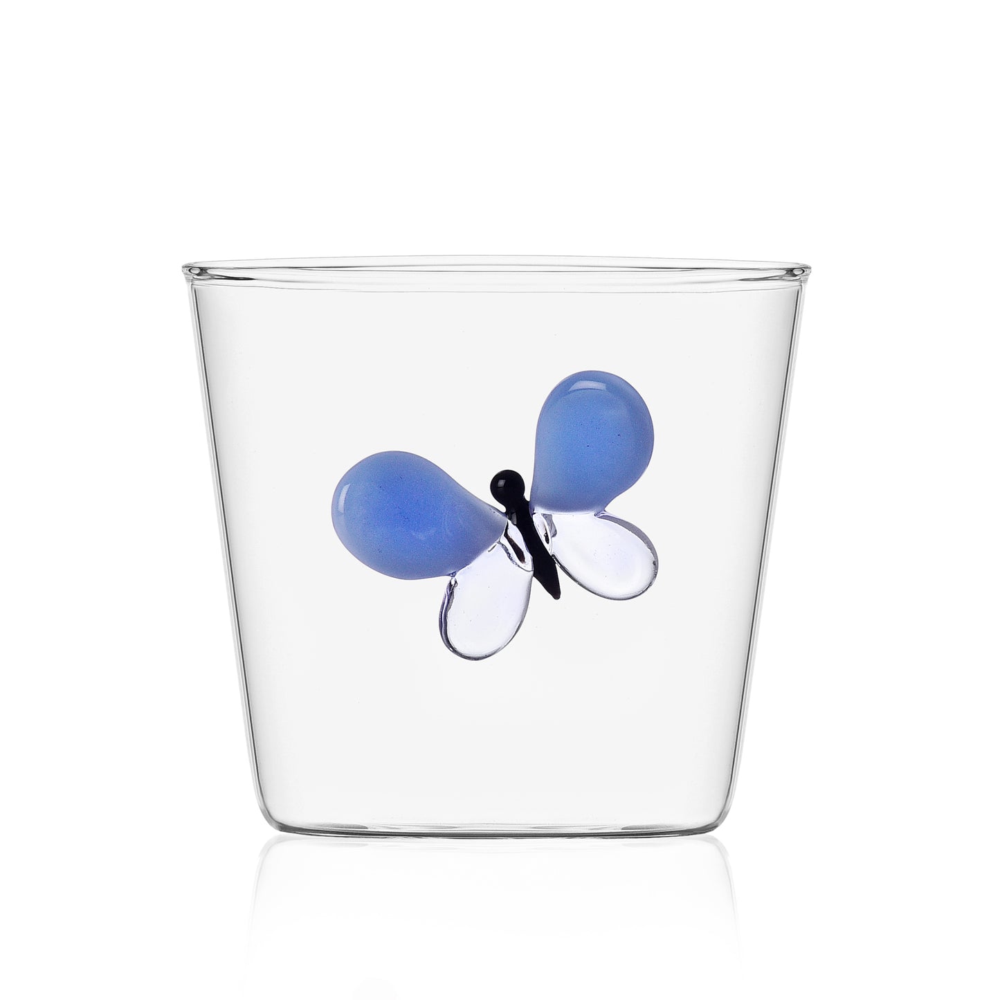 Glas 'Blå Sommerfugl'