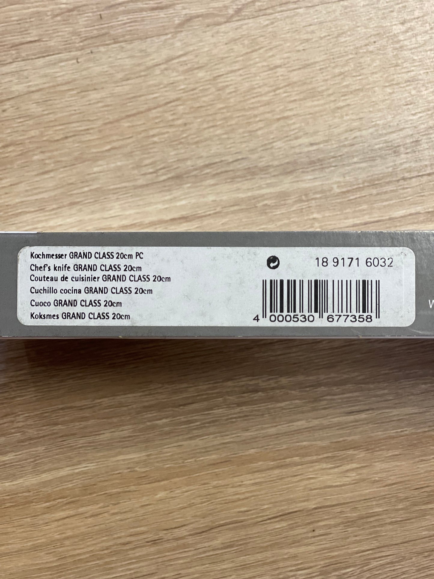 WMF GRAND CLASS CHEF´S KNIFE 20CM KOKKEKNIV
