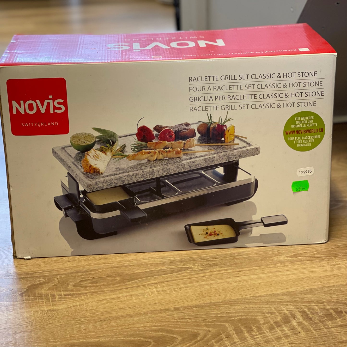 Novis Raclette sæt