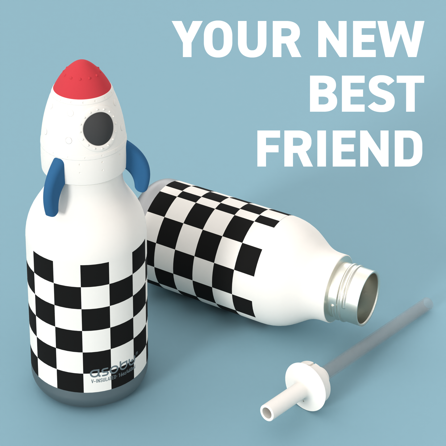 Raketskib Bestie Bottle