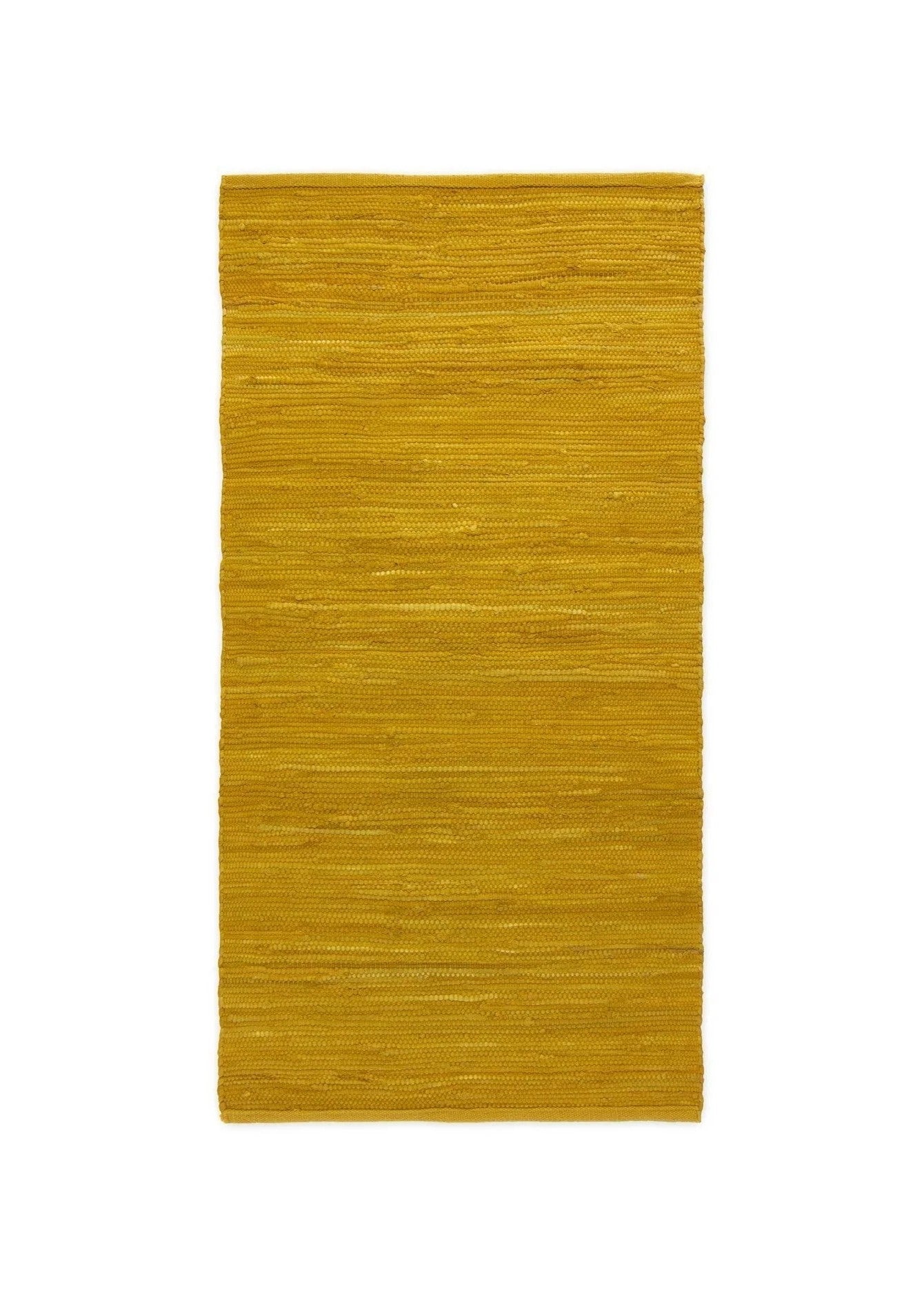 Kludetæppe i bomuld - Burnished Amber