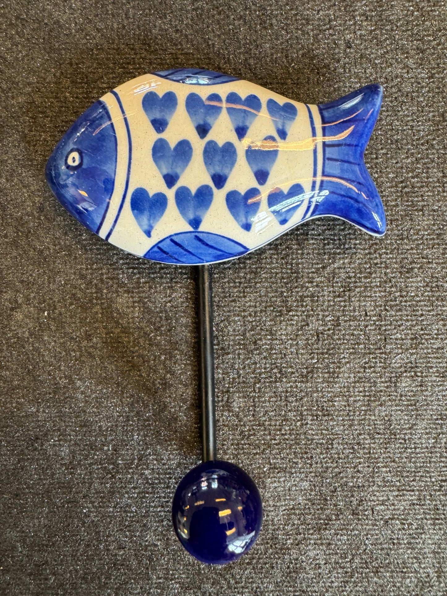 3 stk knager - Mønstrede Fisk
