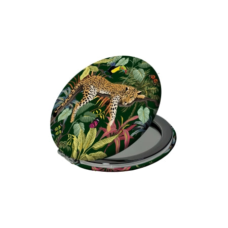 Lommespejl 'Leopards' - Ø 7 cm