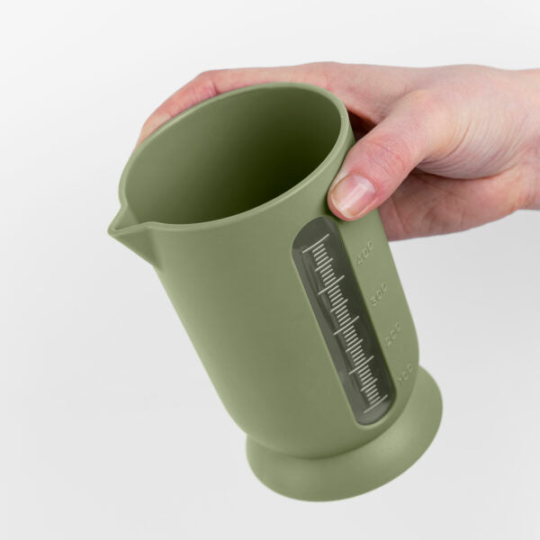 Målekande 0,5 Liter, med citruspresser, grøn