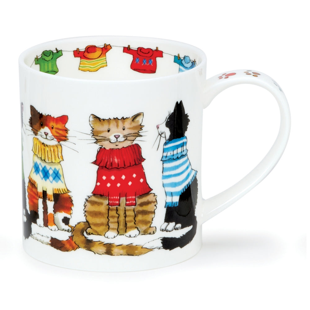 Dunoon Krus - Orkney - Katte i strik
