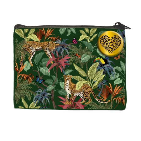 Møntpung 'Leopards' - 11 x 8 cm