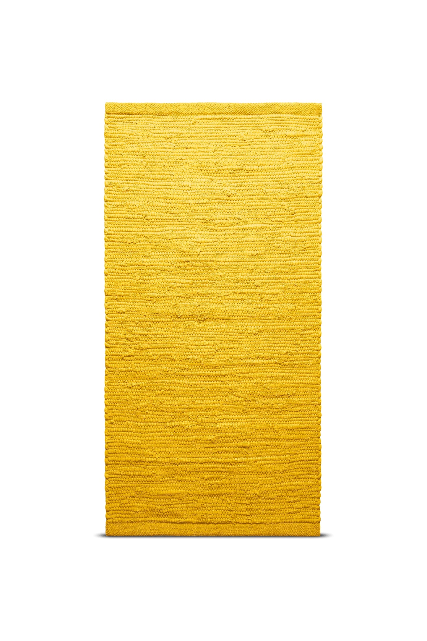 Kludetæppe i bomuld - Raincoat Yellow
