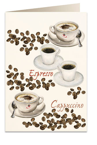 Kort 'Espresso' 7x10,5 cm