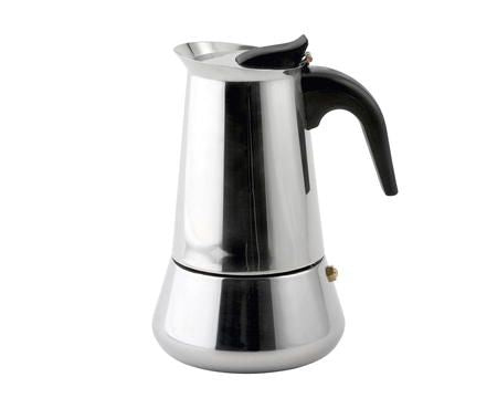 Espressokande i stål "Trevi" 6 kopper