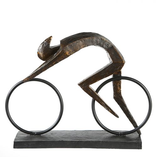 Skulptur "Cykelrytter"