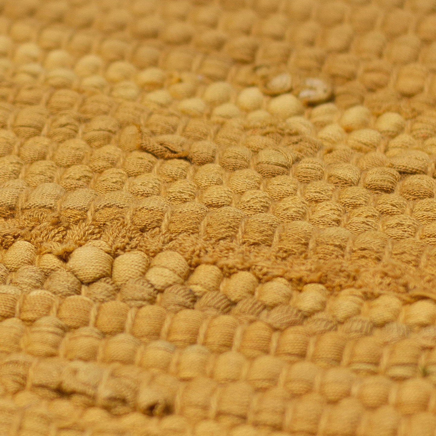 Kludetæppe i bomuld - Burnished Amber