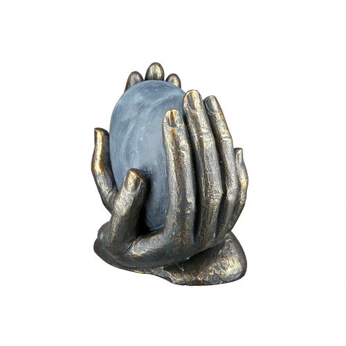 Skulptur "Heart in hands"