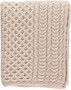 Merino-uldplaid "Maria" - Beige