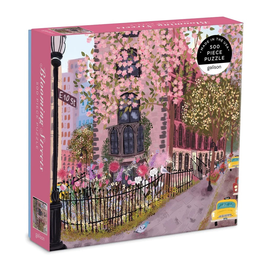 Puslespil 'Blooming Streets' 500 brikker