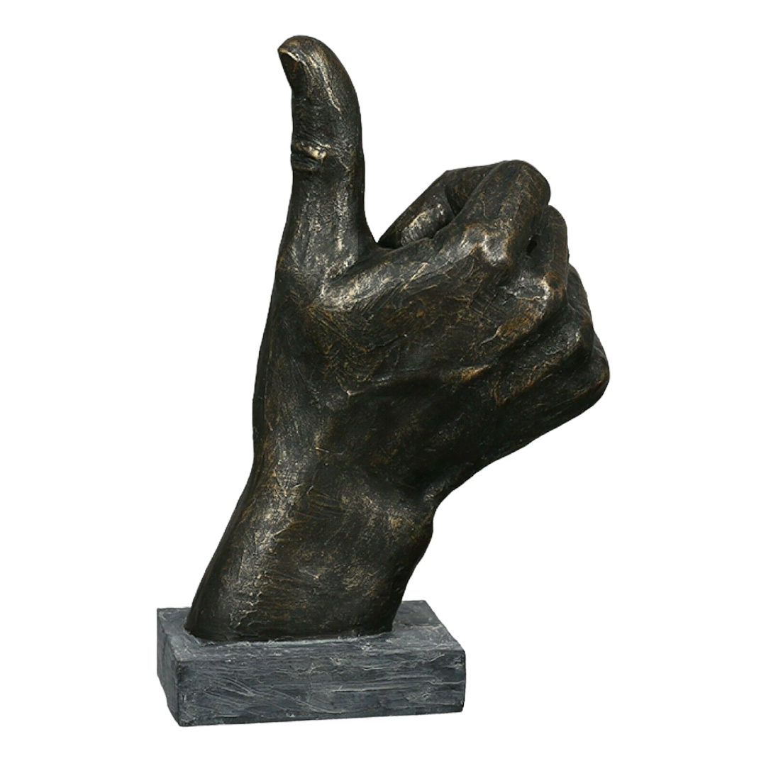 Skulptur 'Thumbs up'