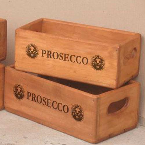 Trækasse - Prosecco 25,5 x 12,5 x 10