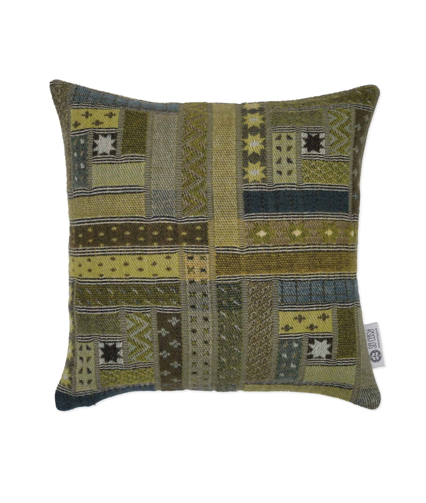 Merino-uldpude 'Elin Green' Olivengrøn