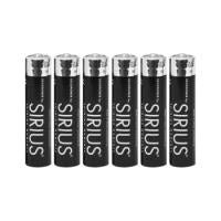 Sirius AAA-Batterier - 6 styk