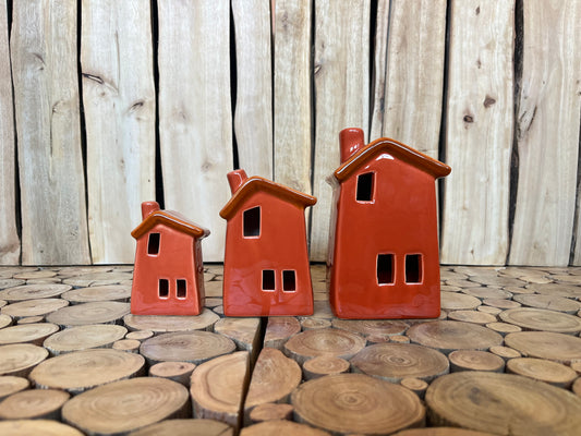 Huse sæt - Rød
