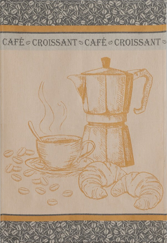Viskestykke 'Cafe Croissant'