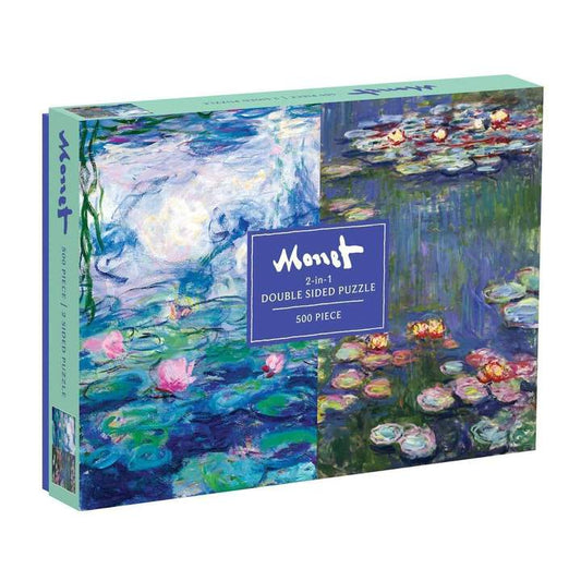 Puslespil Monet - dobbeltsidet - 500 brikker