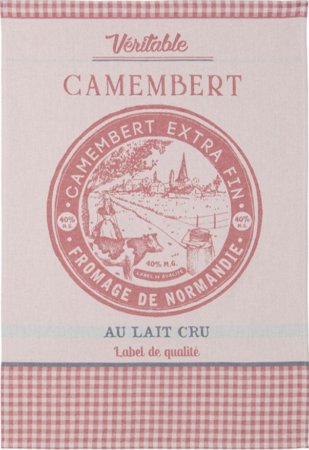 Viskestykke 'Veritable Camembert rouge'
